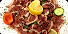 Carpaccio de magret de canard