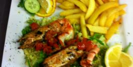 Gambas géantes royales garnies