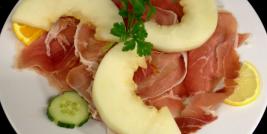 Jambon de Parme avec melon