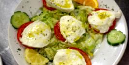 Salade caprese à la mozzarella di bufala
