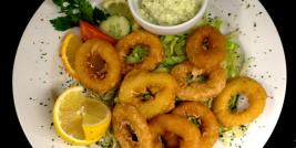 Calamars frits sauce tartare