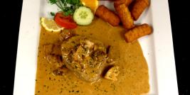 Filet pur brésilien flambé aux ris de veau
