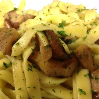 Tagliatelle aux cèpes de Bordeaux